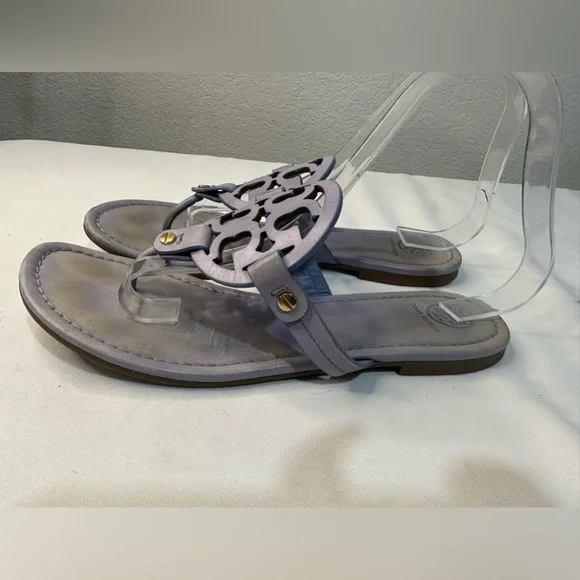 Tory Burch Miller Blue Sandals | Size 9 - Picture 2 of 9